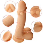 Realistic Dildo 12 Inch Silicone Lifelike Thick Dildo For G Spot Anal Stimulation With Strong Suction Cup Sex Adult Toys For Women And Couple