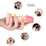 4.7 Inches Realistic Dildo For Beginners, Silicone Anal Dildos Lifelike Fake Penis For Women/Men/Gay, Adult Sex Toys For G Spot Stimulator Anal Plug Training Sets (Flesh)