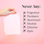 Pixie Feminine Wipes - Flushable, Biodegradable, & Ph Balanced - Individually Wrapped Packet Wipes for On The Go & Public Bathrooms - Wash & Cleaner For Your Menstrual Cups & Discs (2 Packs of 20)