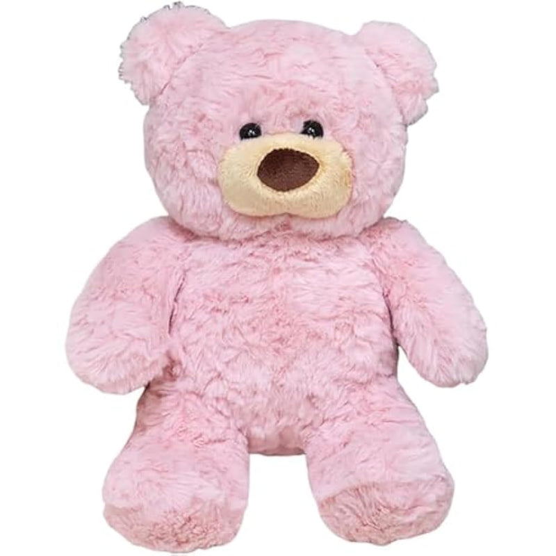 Teddy Bear Plush Toy, 10Inches Teddy Bear Stuffed Animal Birthday For Kids Girl Friends (Pink)