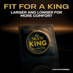 King Elite Large Extra Glide Non-Latex Condom 10 Count