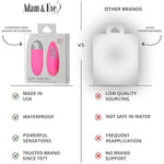 Turn Me On Rechargeable Bullet Vibrator With Wireless Remote Control, Internal G Spot Clitoral Stimulation Female Adult Sex Toys For Women & Couples, 36 Vibrating Speeds 3.5 In, Pink