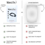 Eves Fetish Dreams Ball Gag, Breathable Gag With Adjustable Vegan Leather Straps, Soft Padded Diamond Stitched Design, Secure Buckle Closure, Bdsm Bondage Accessory For Couples Play