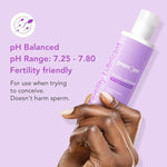 Personal Fertility Lubricant For Conception: Glycerin Free - Paraben Free - Ph Balanced - 4 Fl Oz Sperm Friendly Water Based Non-Sticky Lube - For Women & Couples Trying To Conceive