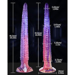 Super Long Anal Plug Dildo, Flexible Silicone Dildo With Powerful Suction Cup, Sex Toy For Men Women And Couple