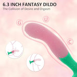 6.3 Inch Silicone Colorful Anal Plug, Fantasy Butt Plugs With Strong Suction Cup Hands-Free Play Small Anal Dildos, Anus G-Spot Sex Toys For Women Men Couples Beginners