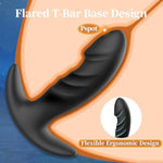 Silicone Anal Training Kit for Beginners and Advanced Users, 3Pcs Butt Plug Set with Flared Base