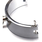 Fetish Bondage Handcuffs For Sm Bdsm Games, Metal Handcuffs For Couple Flirting, Bed Restraints Sex Toys Adult Game (Diameter:2.16 Inch/5.5 Cm, With Connecting Chain)