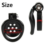 Flat Chastity Cage Male Penis Cage Sissy Pink Chastity Devices Black Lock Design Small Cock Cage Bdsm Toys For Couples Sex Silicone Metal Tube (Metal Tube,Black)
