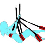 Sex Swing Bondage Restraints Bdsm Toys Love Swing Bdsm Swing Seat Indoor For Free Bondage Set Love Play Fetish Cosplay For 80Kg