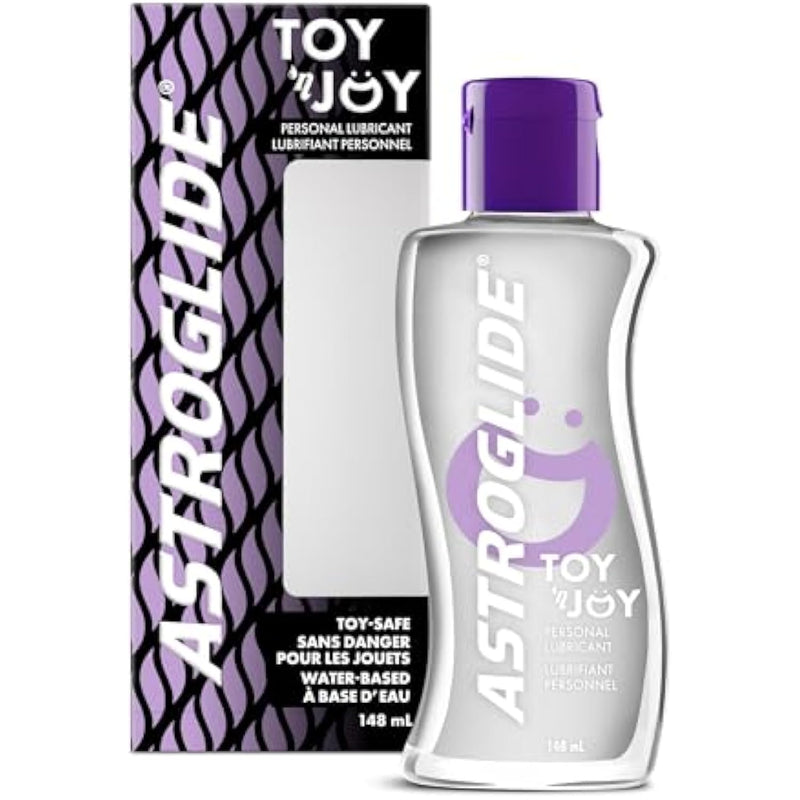 Astroglide Water Based Lube (5oz), Toy 'n Joy Personal Lubricant for Male and Female Sex Toys