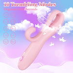 G-Spot Clitoral Vibrator For Woman Orgasm - High-Frequency Vagina Anal Clitoris Dildo Massager Sex Toys With 10 Vibration Modes, Mini Rabbit Vibrators Adult Toys & Games U-Spot Stimulator For Female