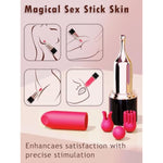 Adult Sex Toys Lipstick Vibrator - Mini Vibrators For Clit, G-Spot & Nipple Stimulation, Rechargeable & Discreet Electric Massagers, Waterproof Portable Toys Women Couples Sex Toys