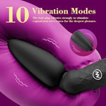 Vibrator Wand Anal Plug Sex Toys - Clitoral G-Spot Wand Vibrators With 10 * 10 Vibrating Modes For Vaginal Stimulation And Prostate Massager, Waterproof Adult Sex Toy For Women Sexual Pleasure