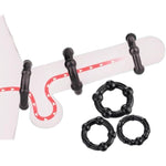 3 Pcs Silicone Penis Rings Set, 3 Size Cock Rings For Men Longer Harder Bigger Erection, Better Sex Performance Erection Enhancing Premium Adult Sex Toys Add Girth (A)