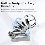 Metal Chastity Cage With Lock And Key Male Chastity Devices With 3 Different Sizes Of Rings Cock Cage Silver Penis Cages Locked Cage Adult Bondage Sex Toys For Men (Full Sets)