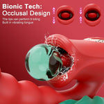 APP-Controlled Rose Vibrator – 9 Modes for Licking, Sucking & Finger Massage   2/2