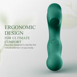 3-in-1 Clitoral & G-Spot Vibrator with 10 Rotating & Tapping Vibration Modes.