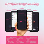 Wearable Vibrating Panty with 10 Modes, APP Control, G-spot & Clit Stimulator.