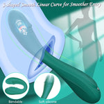 G-Spot & Clitoral Vibrator – 7 Modes, Powerful Wand Massager for Couples (Green)