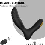 Waterproof Prostate Massager – Remote Control P-Spot Vibrator with 10 Modes