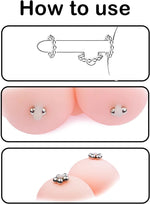 Adjustable Nipple Clamps for Women, BDSM Pleasure Device for Couples and SM