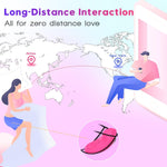 Wearable Vibrator with App & Remote, 10 Vibration Modes, Clitoral Stimulator