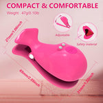 Vibrating Nipple Clamps for Women – 10 Vibration Modes, Remote Control G-Spot Toy