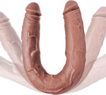 16.5" Extra-Long Double-Ended Realistic Dildo with Veins for G-Spot & Anal Play