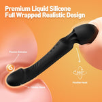G Spot Dildo Vibrator Wand – 10 Modes, Realistic Design, Adult Toys for Women