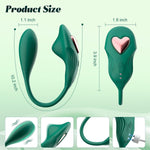 Wearable Panty Vibrator – Remote Control App Vibrator with 10 Modes for Clitoral & G-Spot