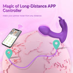 APP-Controlled Wearable Vibrator – Remote Dildo for G-Spot & Panty Play Couples Toy