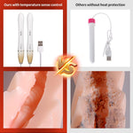 Heating Rods for Male Masturbators - Double Pocket Pussy Warmer for Sex Dolls