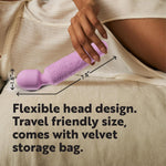 Compact Wand Vibrator for Women – Mini Personal Massager for Pleasure & Relaxation
