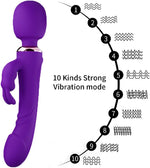 Realistic Silicone G-Spot Vibrator with 10 Modes – Adult Toy for Men & Women