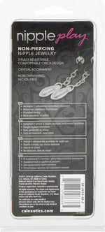 Crystal Clear Non-Piercing Nipple Jewelry – Elegant & Comfortable Novelties