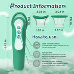 Clitoral & Nipple Suction Vibrator – 10 Licking Modes & 2 Suction Levels for Pleasure