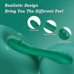 Flexible G-Spot & Anal Dildo Vibrator, 3 Speed, 7 Frequency, Waterproof Toy