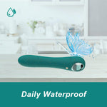 Rechargeable G-Spot Vibrator with 10 Modes, Soft Silicone Massager for Clitoral, Vaginal & Anal Stimulation