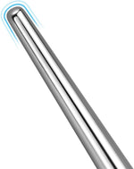 Stainless Steel Urethral Sound Plug for Men – Solid Dilator for Training & Play