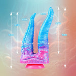 7.9" Dual-Head Tentacle Dildo – Soft Silicone Fantasy Toy for Couples & Beginners