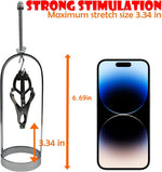 Adjustable Nipple Clamps for Women, Non-Piercing Metal Clit & Breast Stimulation