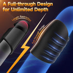 App-Controlled Male Vibrator Trainer – Glans Stimulator & Stroker Toy