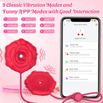 Discreet Nipple Vibrator – 9 Modes, Chain Necklace, Rechargeable BDSM Toy for Couples