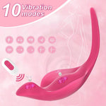 Wearable Clitoral Vibrator – Discreet Butterfly Panty Massager with Remote Control