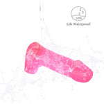 Small Realistic Dildo For Beginners, Anal Plug Dildos For Women/Men/Gay, Adult Sex Toys For G Spot Stimulator Anal Plug Training Sets (Purple)