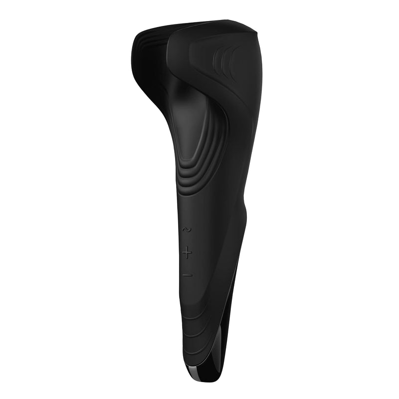 Men Wand Vibrator - Male Masturbator, Stroker, Vibrating Stimulation, Textured - Waterproof, Rechargeable