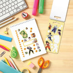 Dragon Ball Z Mini Sticker Slim Flip Pad, 6 Page, Perfect for Kids Arts and Crafts