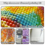 Adult Diamond Art Scenery Painting Kits for Relaxation and Decoration