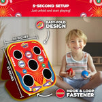 Games - Backyard Arcade | 2-In-1 Bean Bag Toss Game For Kids W/Carry Bag | 5-Second Setup & Storage | Outside Toys For Toddlers | Carnival Games For Kids | Outdoor Toddler Activities